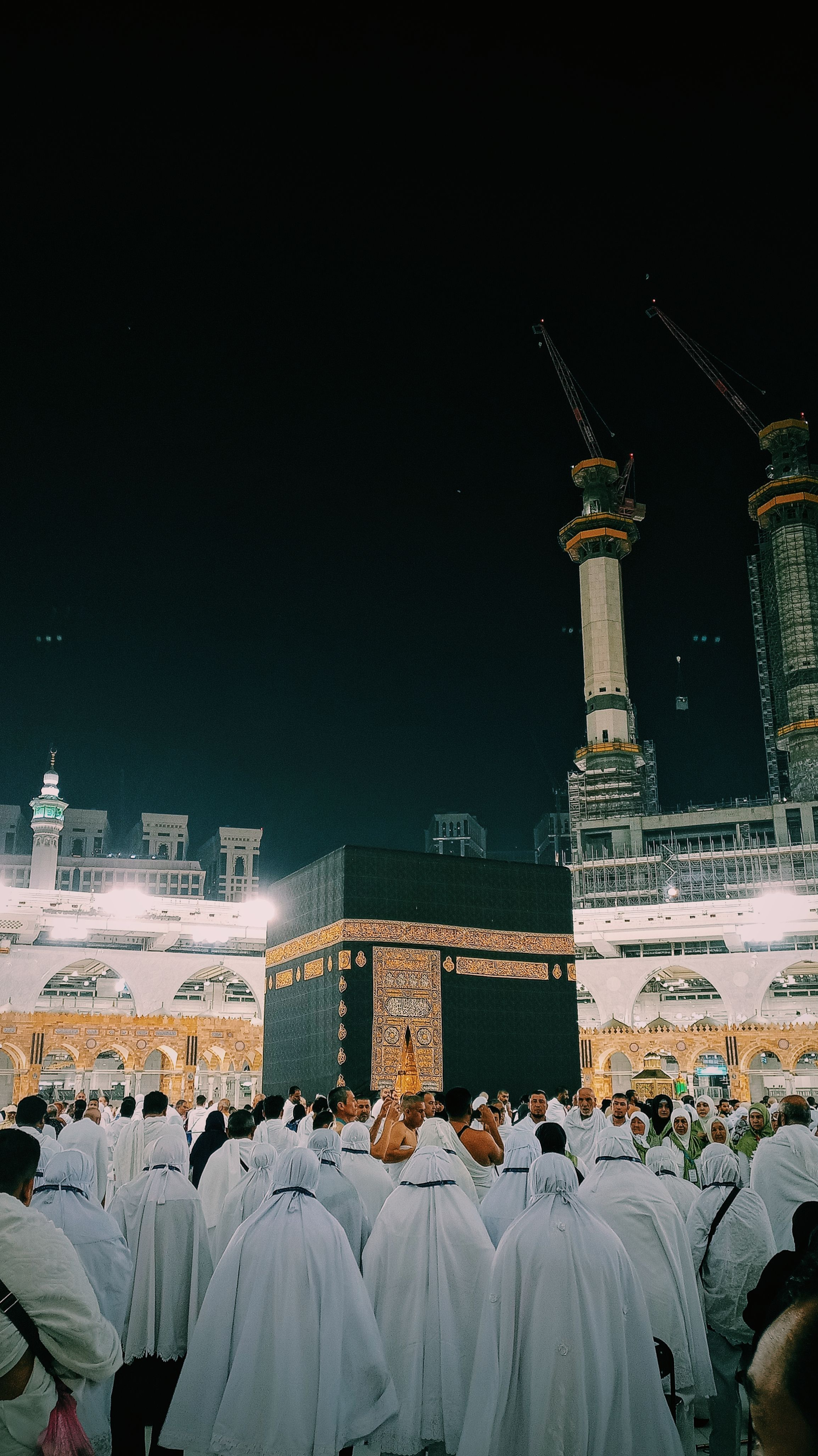 Aerial view of Masjid al-Haram