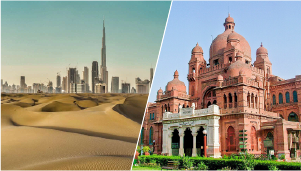 Dubai to Lahore